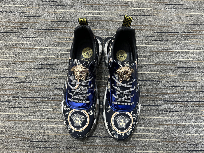 Men  V*ersace Top Sneakers