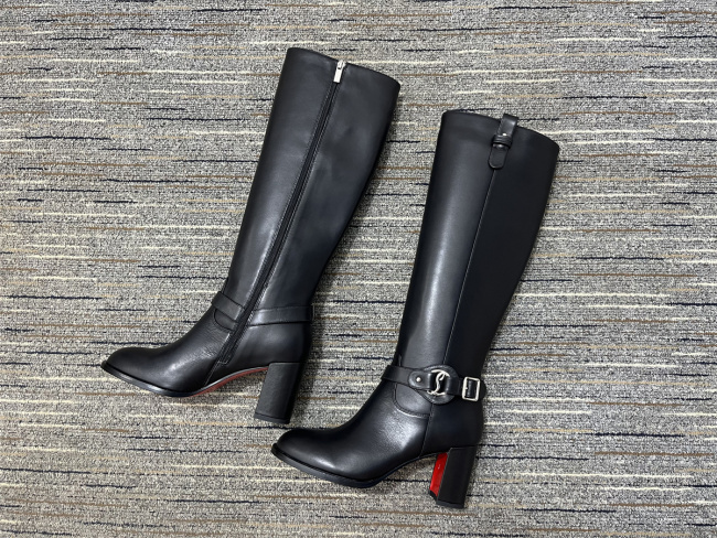 Women C*hristian L*ouboutin High Heels Boots