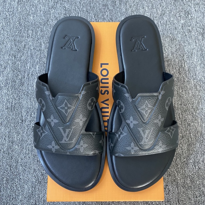 Men L*ouis V*uitton Top Quality Sandals
