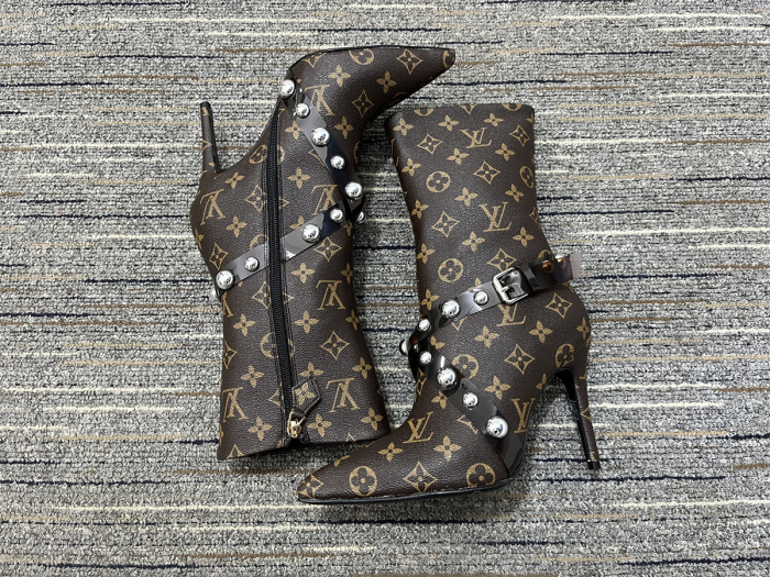 Women L*ouis V*uitton Top Boots