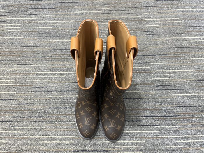Women L*ouis V*uitton Top Boots