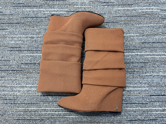 Women L*ouis V*uitton Top Boots