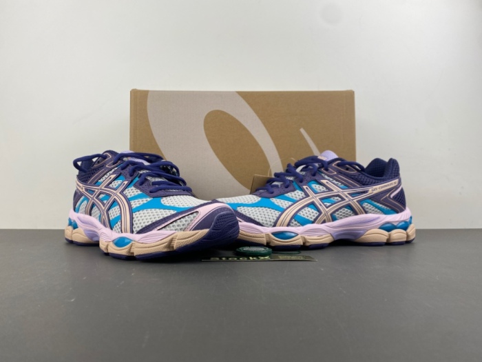 Men Women  A*sics  Gel Cumulus 16  'Purple Cloud Grey Bisque'  1203A763-020
