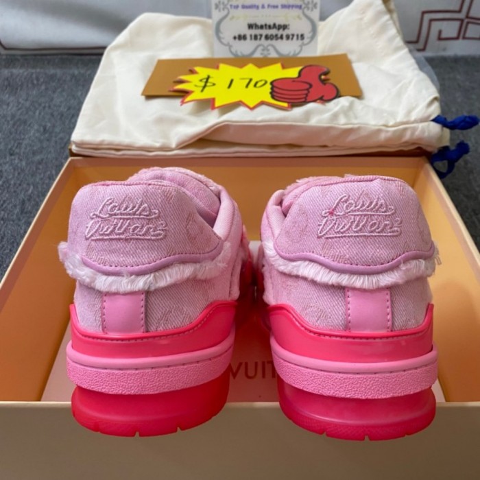 Men Women L*ouis V*uitton Top Sneakers
