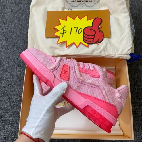 Men Women L*ouis V*uitton Top Sneakers