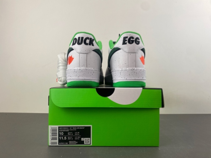 GOAT Division St. x N*ike A*ir Force 1 Low Ducks of a Feather “Duck or Egg”  IU7613-100