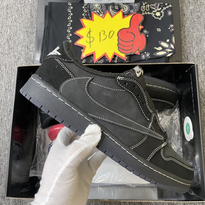 T*ravis S*cott x Air Jordan 1 Low OG DM7866-001