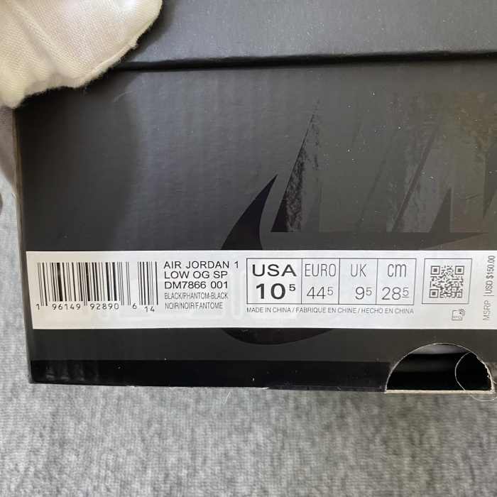 T*ravis S*cott x Air Jordan 1 Low OG DM7866-001