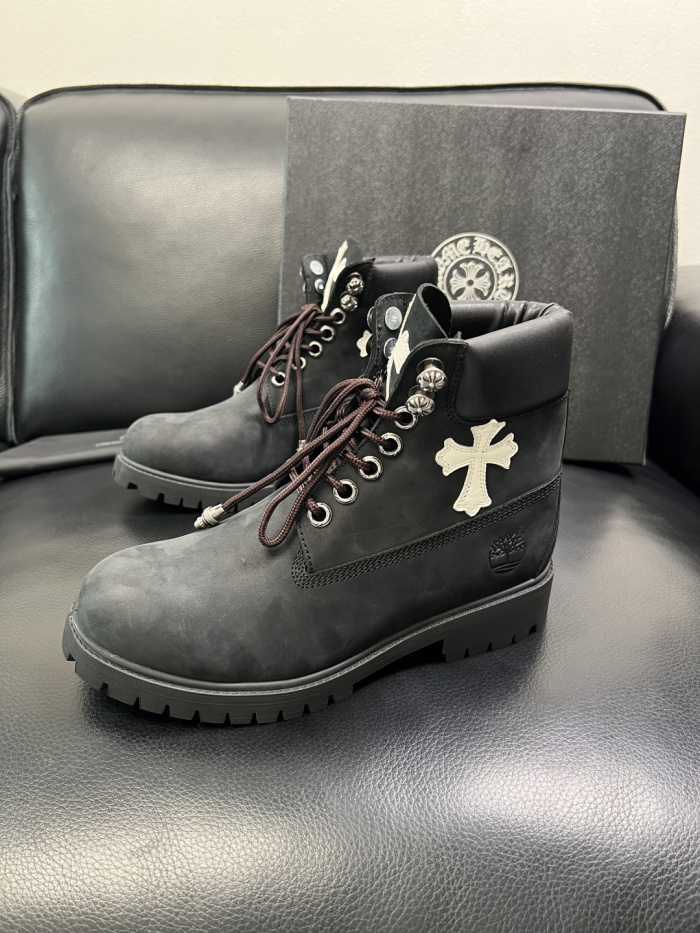 Men C*hrome H*earts Top Boots