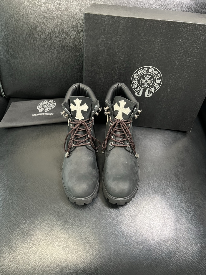 Men C*hrome H*earts Top Boots
