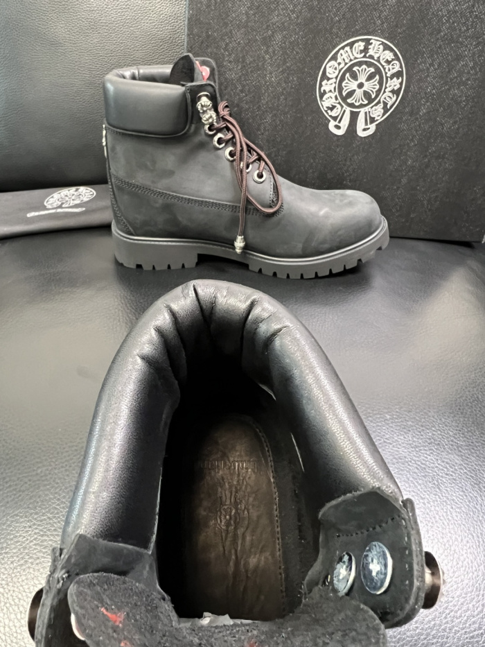 Men C*hrome H*earts Top Boots