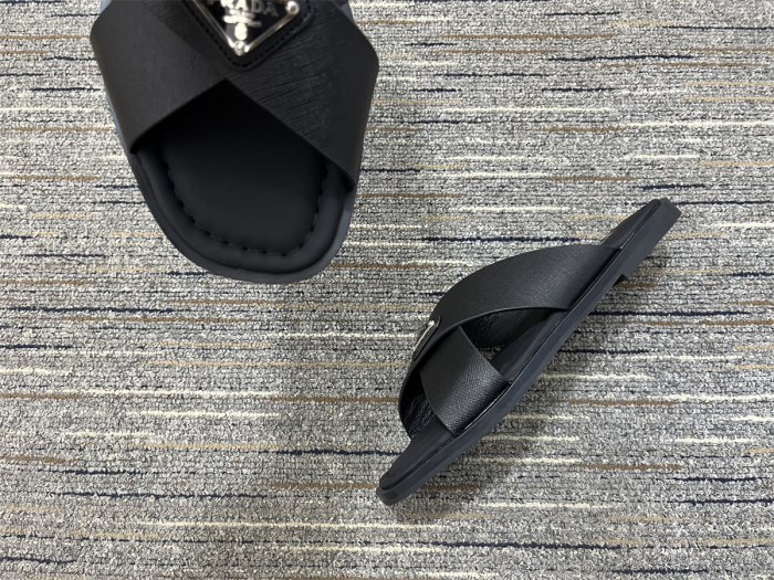 Men P*rada Top Sandals
