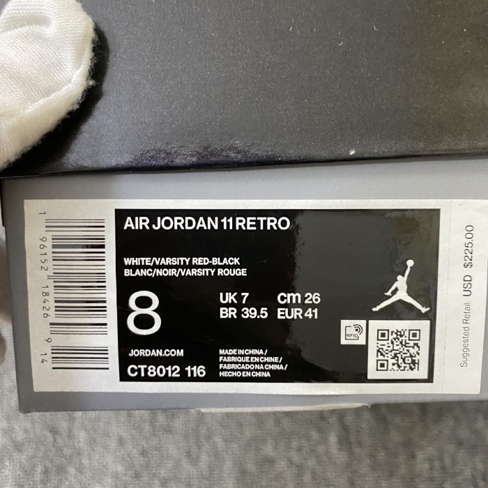 Air Jordan 11 Cherry CT8012-116