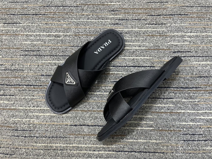 Men P*rada Top Sandals