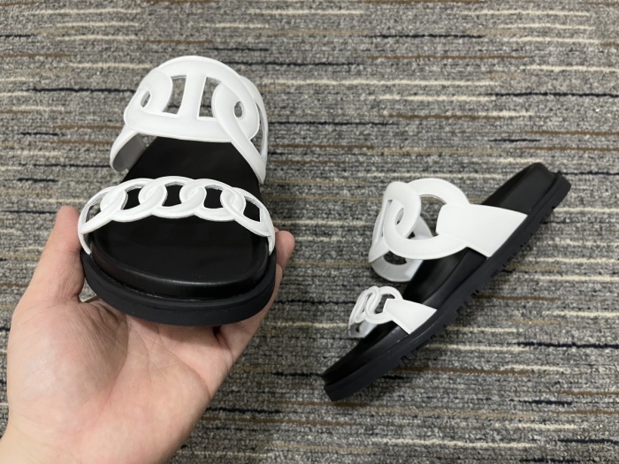 Men Women H*ermes Top Sandals