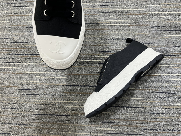 Women C*hanel Top Sneaker