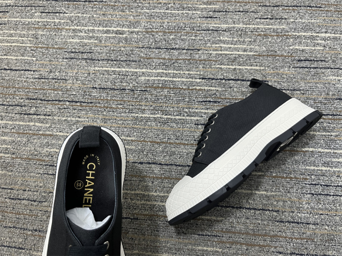 Women C*hanel Top Sneaker
