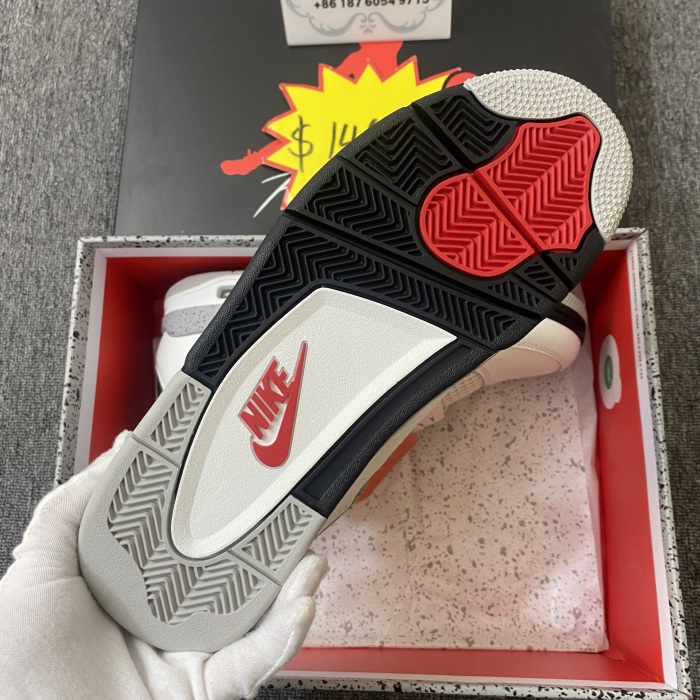 Air Jordan 4 White Cement FV5029 100