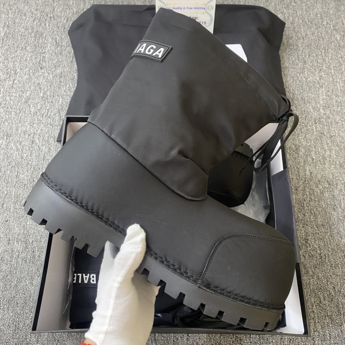 Men Women B*alenciaga Top Boots