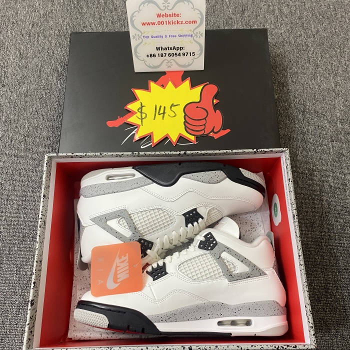Air Jordan 4 White Cement FV5029 100