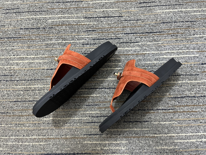 Men Women H*ermes Top Sandals