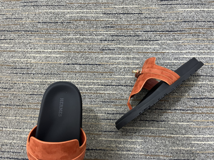 Men Women H*ermes Top Sandals