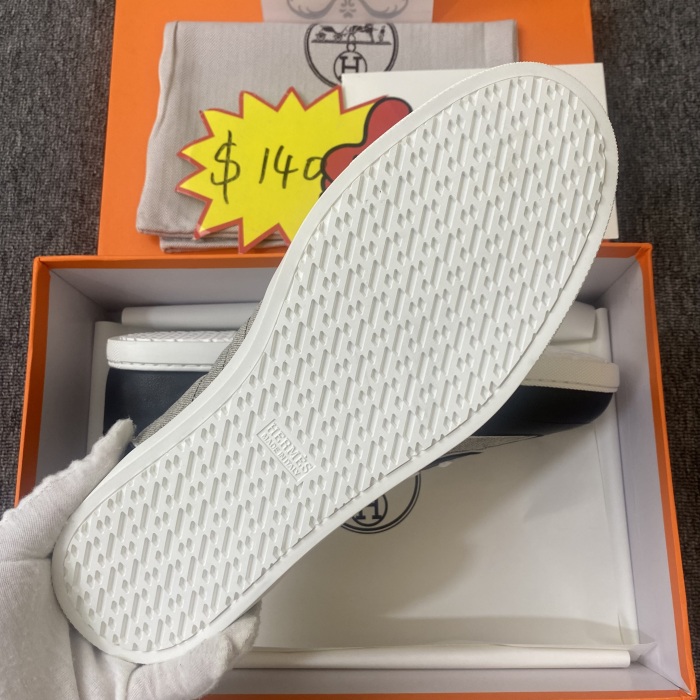 Men Women H*ermes Top Sneaker