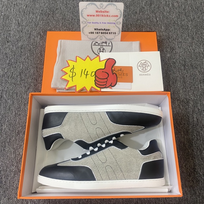 Men Women H*ermes Top Sneaker