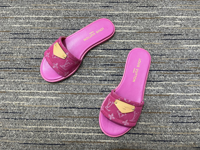 Women L*ouis V*uitton Top Slippers