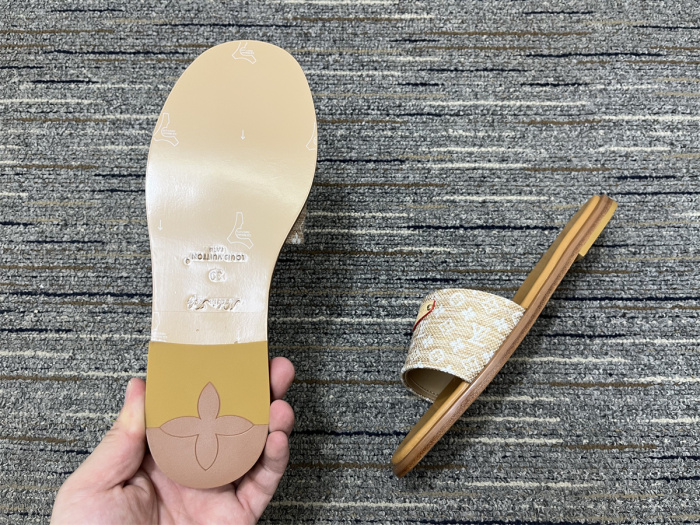 Women L*ouis V*uitton Top Slippers