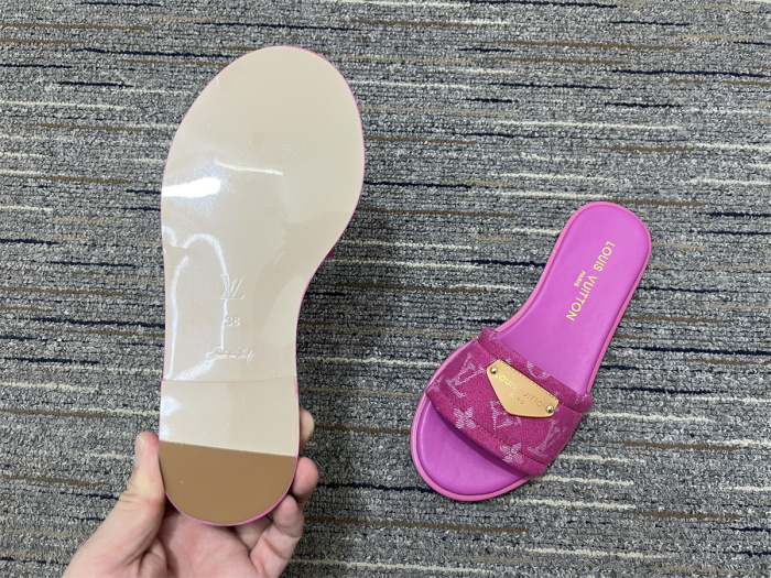 Women L*ouis V*uitton Top Slippers