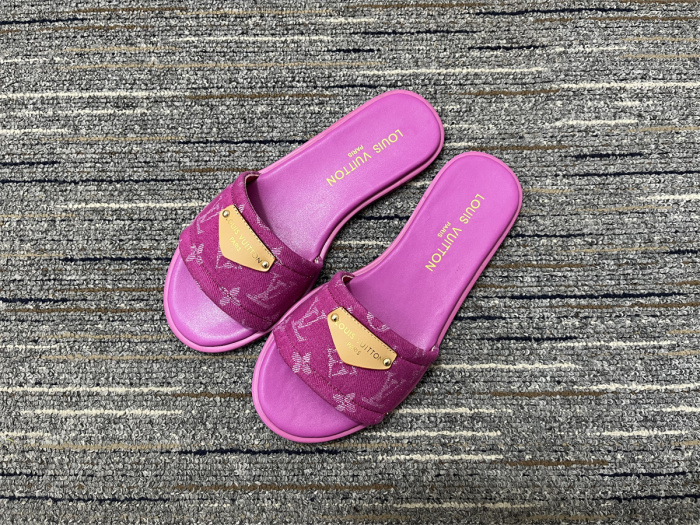 Women L*ouis V*uitton Top Slippers