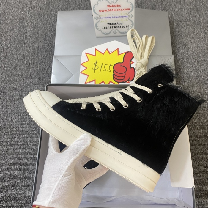 Men Women R*ick O*wens Top Sneaker