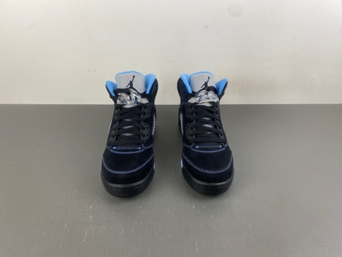 A*ir Jor*dan 5 Retro Black University Blue 440888-008