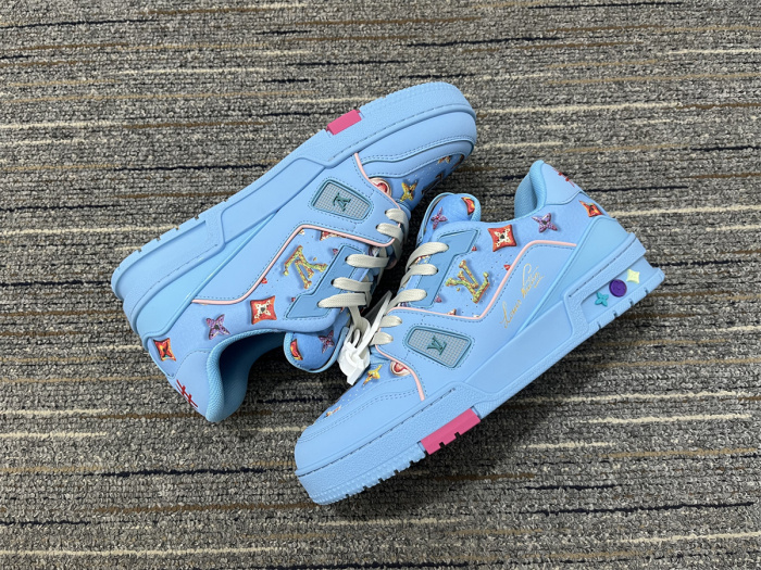 Men Women L*ouis V*uitton Top Sneakers