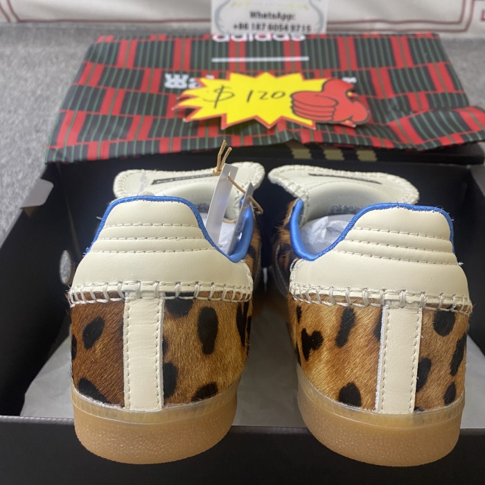 Men Women   W*ales B*onner x a*didas S*amba Pony Leopard IE0578