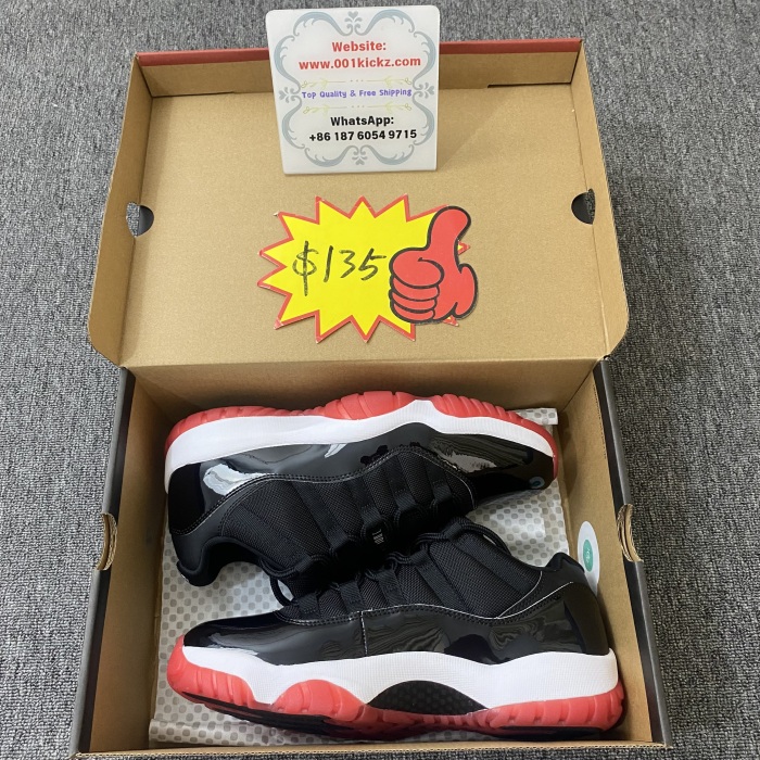 A*ir J*ordan 11   “Bred”  FV5104-006