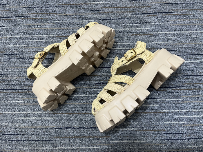 Women P*rada Top Quality Sandals