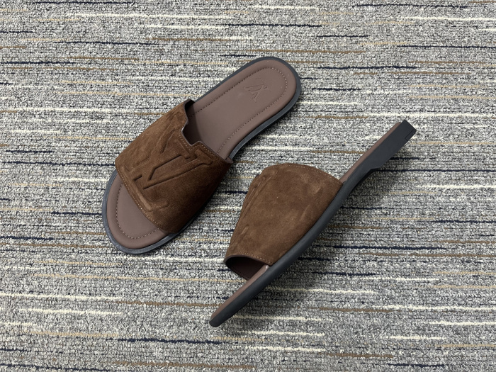 Men  L*ouis V*uitton Top Quality Sandals