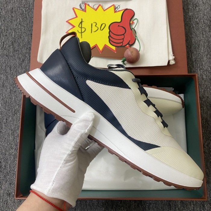 Men L*oro P*iana Top sneaker