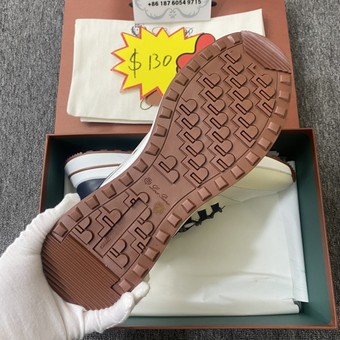 Men L*oro P*iana Top sneaker