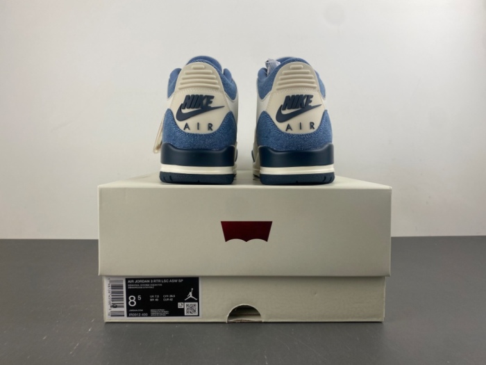 Levi's x A*ir J*ordan 3 Retro 'All-Star's' iR0912-400