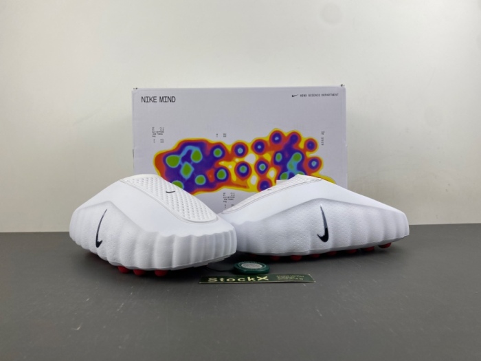 N*ike Mind 001  White/Speed Red  HQ4307-101