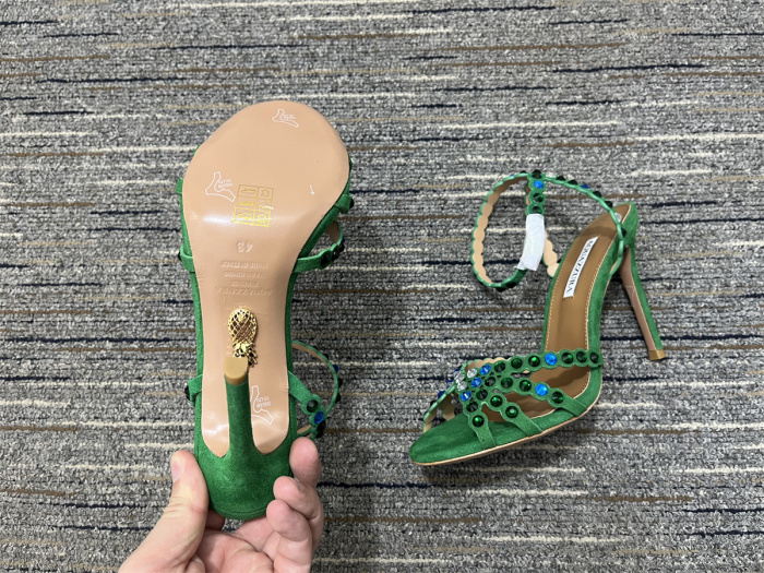 Women Aquazzura Top Sandals