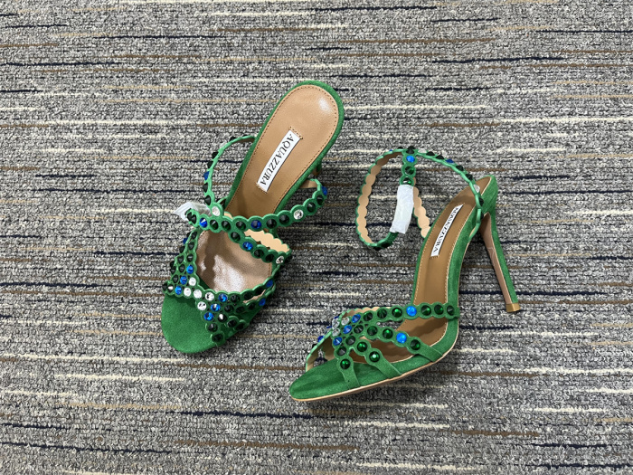 Women Aquazzura Top Sandals