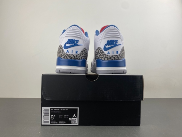 Air Jordan 3   OG “True Blue”  854262 106