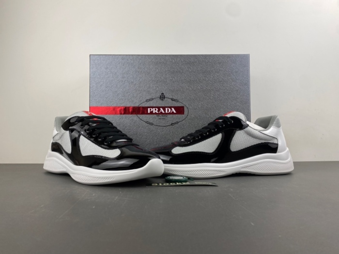 Men Women P*rada Top Sneakers
