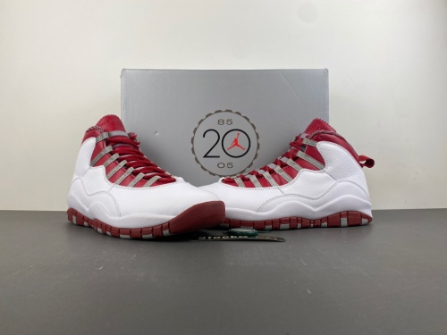 A*ir J*ordan 10 Retro 'Red Steel' 310805-161