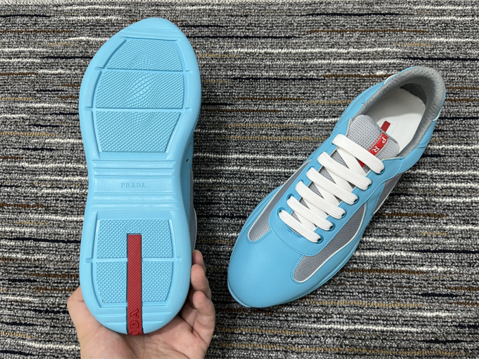 Men  P*rada Top Sneakers