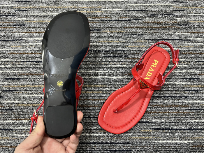 Women P*rada Top Quality Sandals